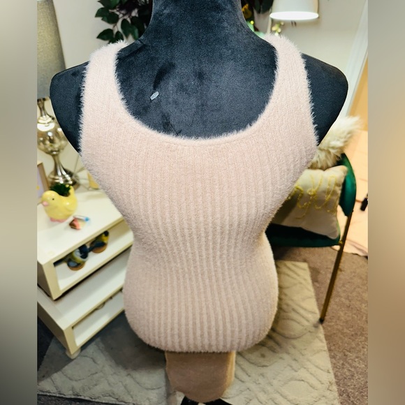 NWOT! Sincerely Jules short sleeve sweater dress/knitted beige dress Size SMALL✨ - Picture 6 of 9